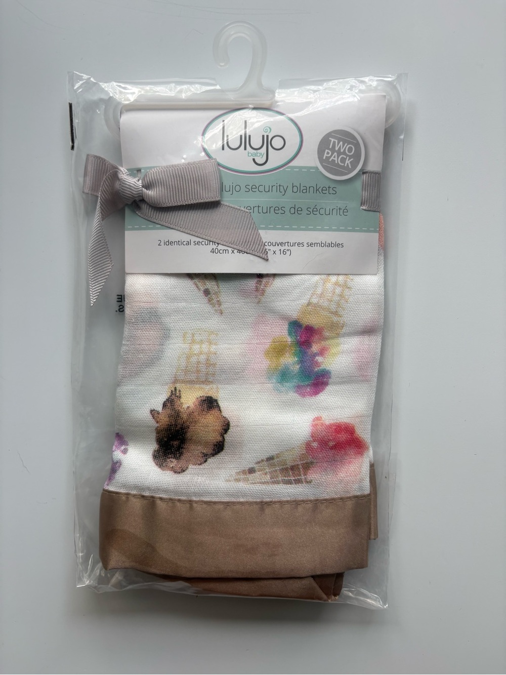 Lulujo Security Blanket 2-Pack